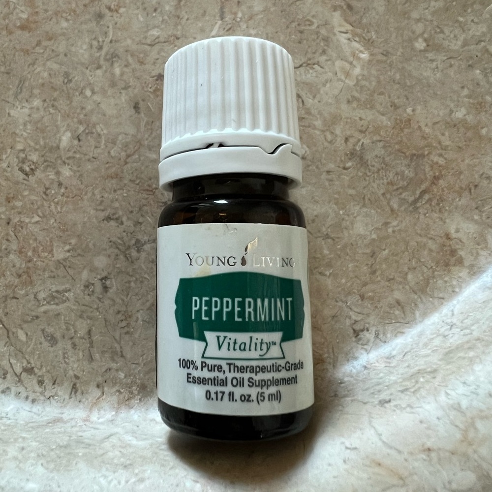 Young Living Essential Oil, Peppermint Vitality, .17 fl oz, Brand New & Unopened